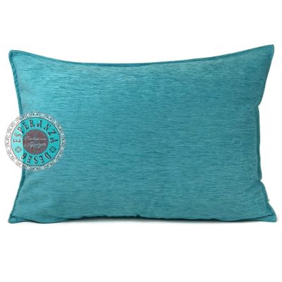 Effen turquoise 50x70