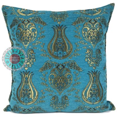 Flowers Gold 70x70